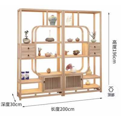新中式博古架